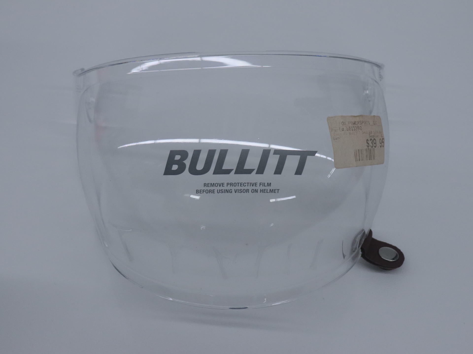 OEM Bell Face Shield Visor CLEAR Bubble w/Brown Tab - Bullitt - 8013390