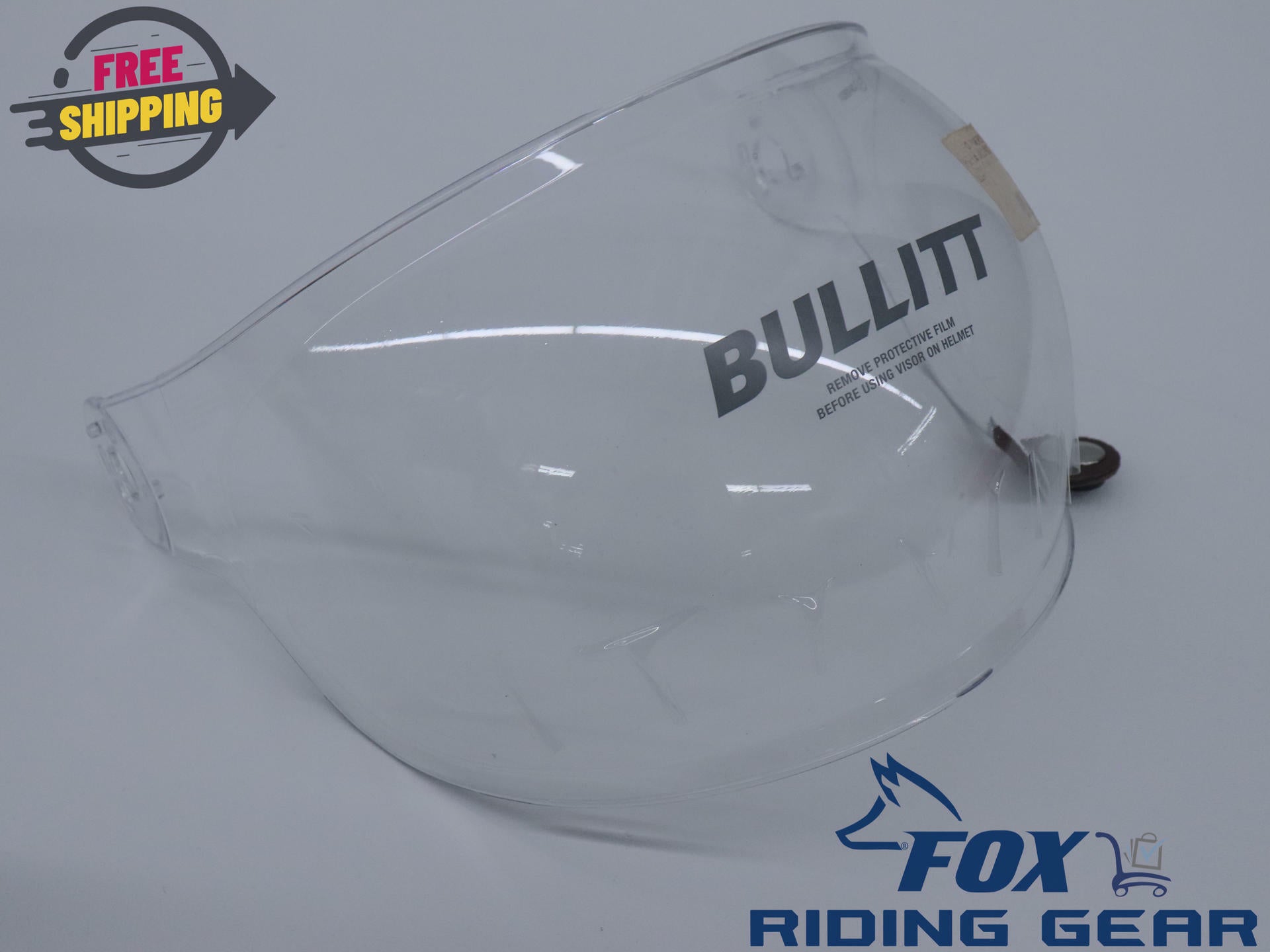 OEM Bell Face Shield Visor CLEAR Bubble w/Brown Tab - Bullitt - 8013390