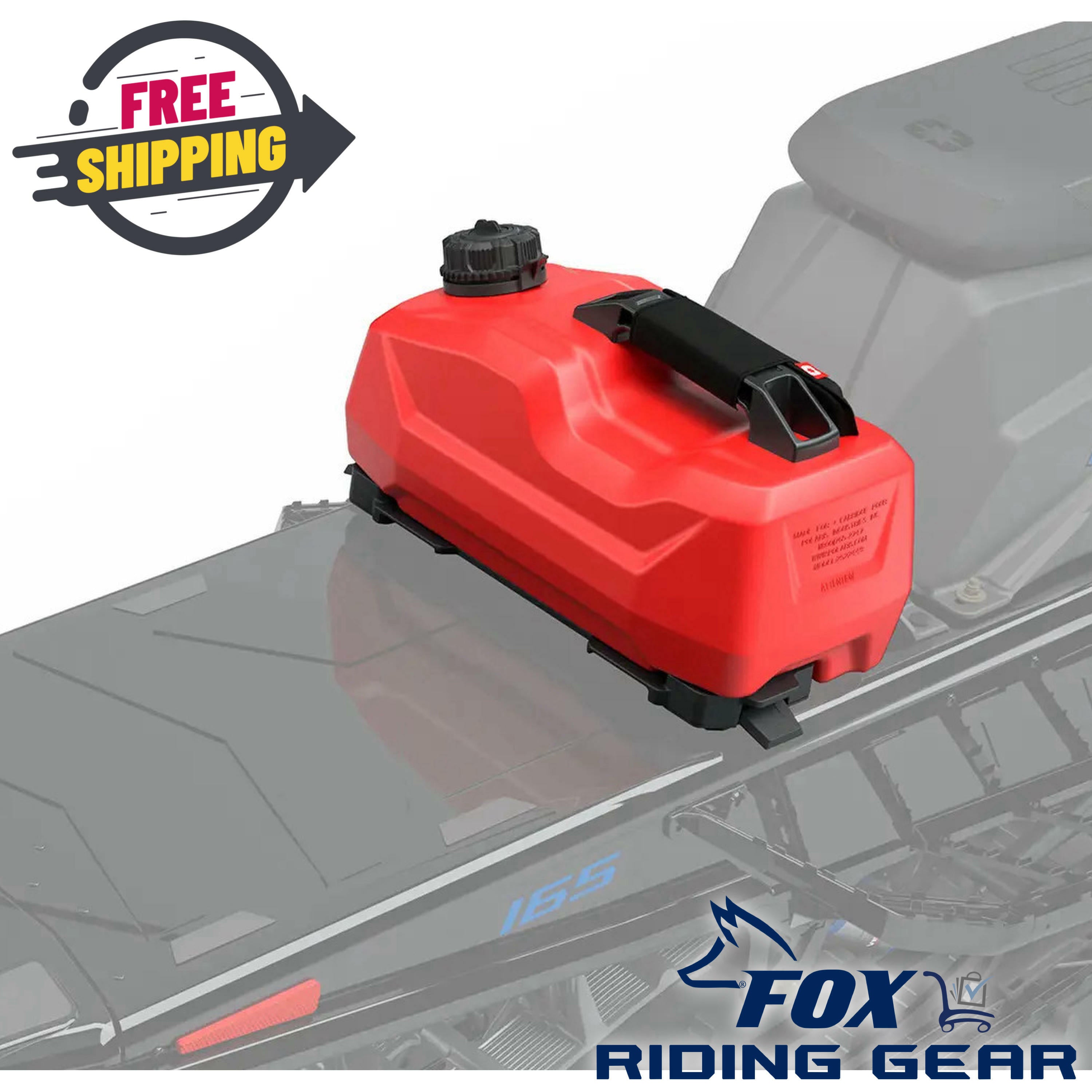 New OEM Polaris 2.2 Gal Fuel Transport Kit with Mount 2889135 Snowmobile