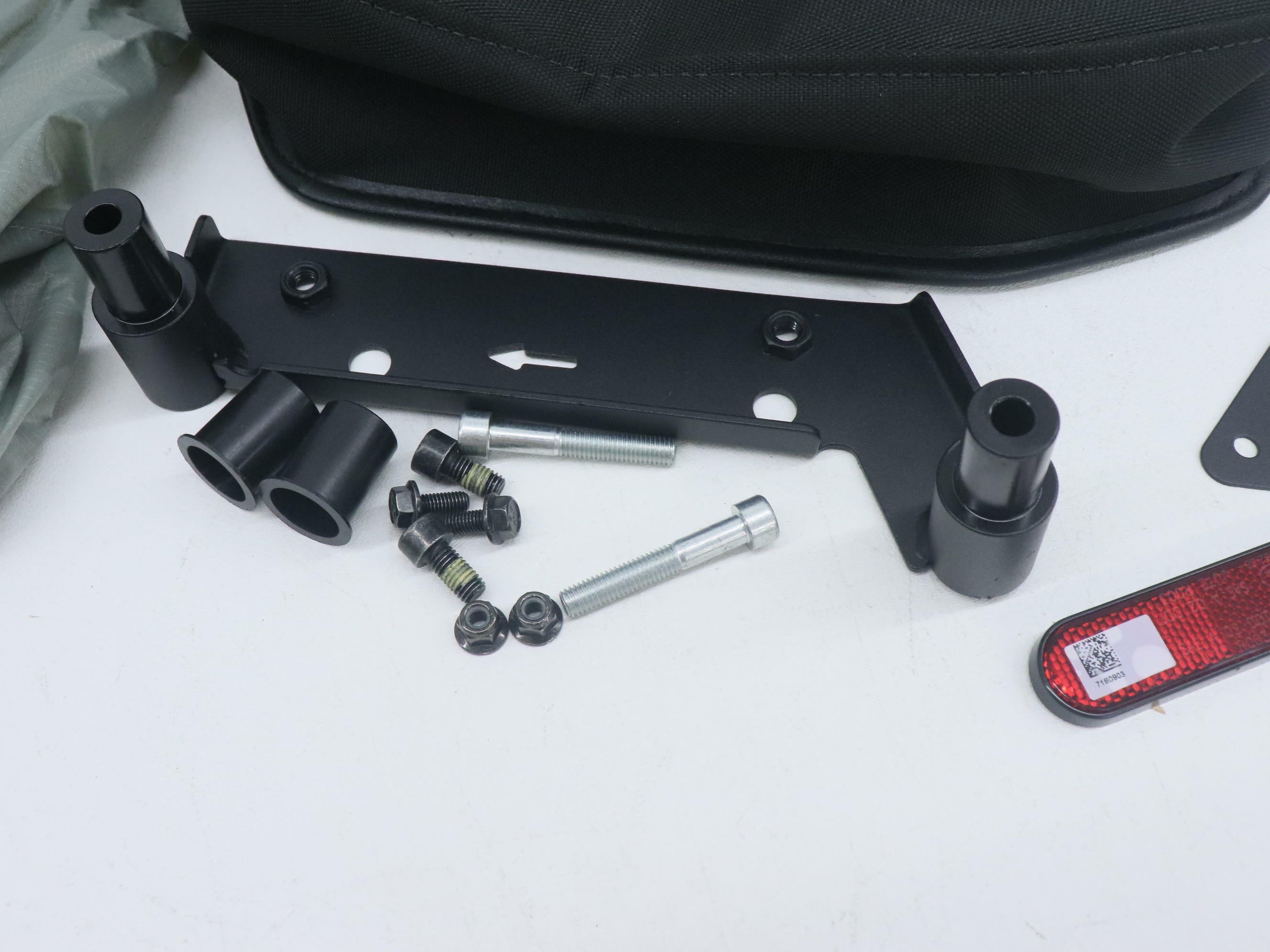 OEM Indian Scout Left Side Saddle Bag Black 2890283-VBA - OPEN BOX