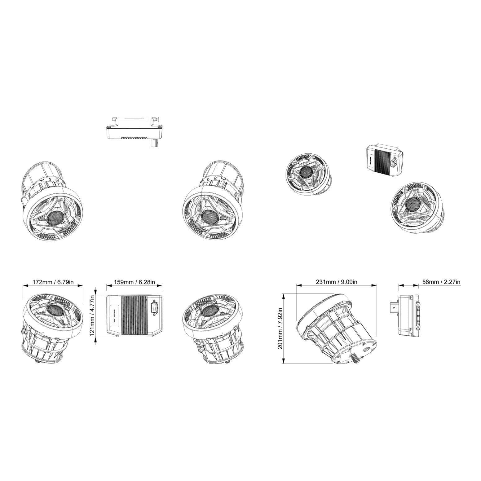 New OEM Sea-Doo 80W Platinum Audio System 295101512 - GTI GTX GTR Fish Pro