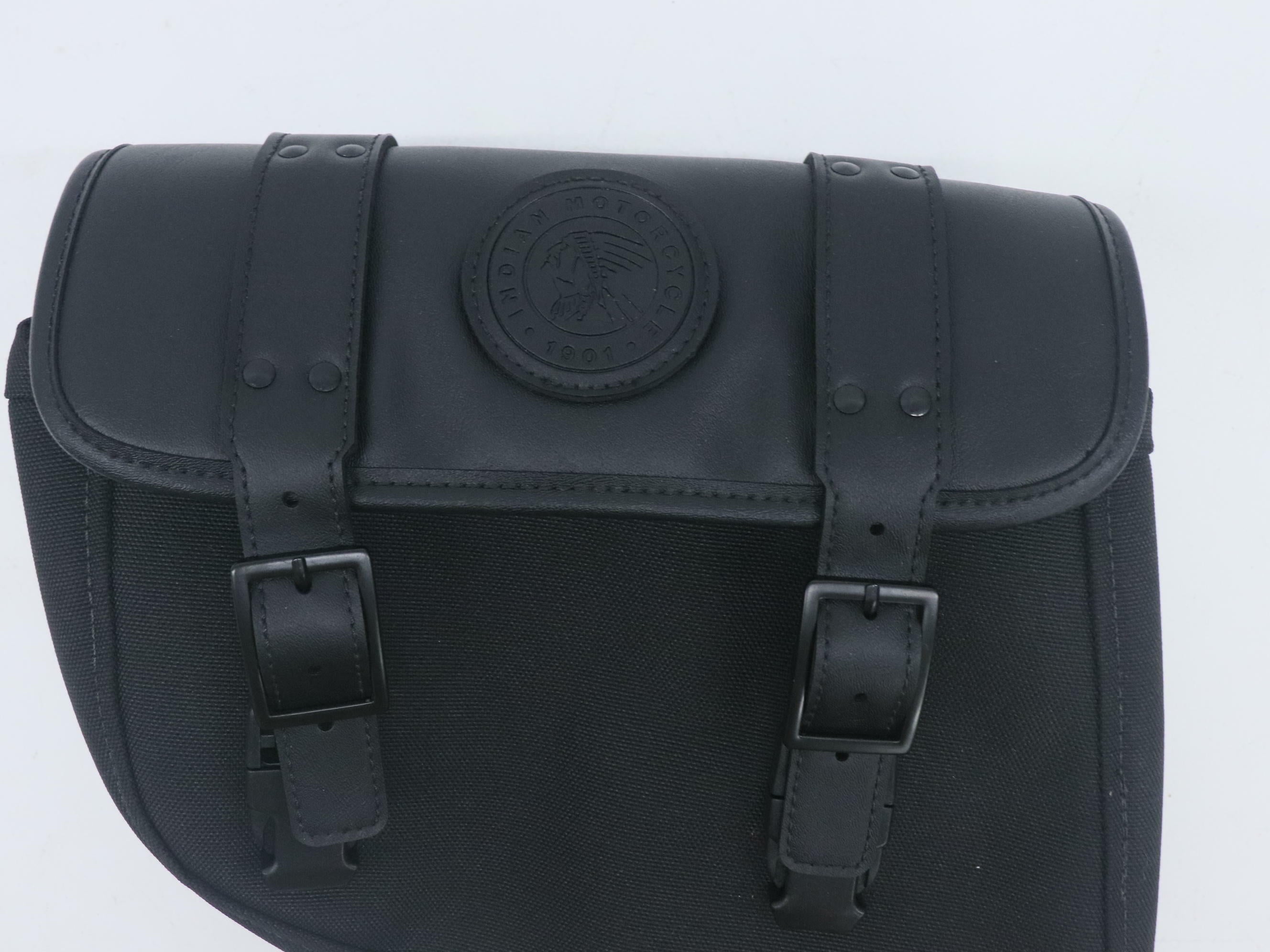 OEM Indian Scout Left Side Saddle Bag Black 2890283-VBA - OPEN BOX