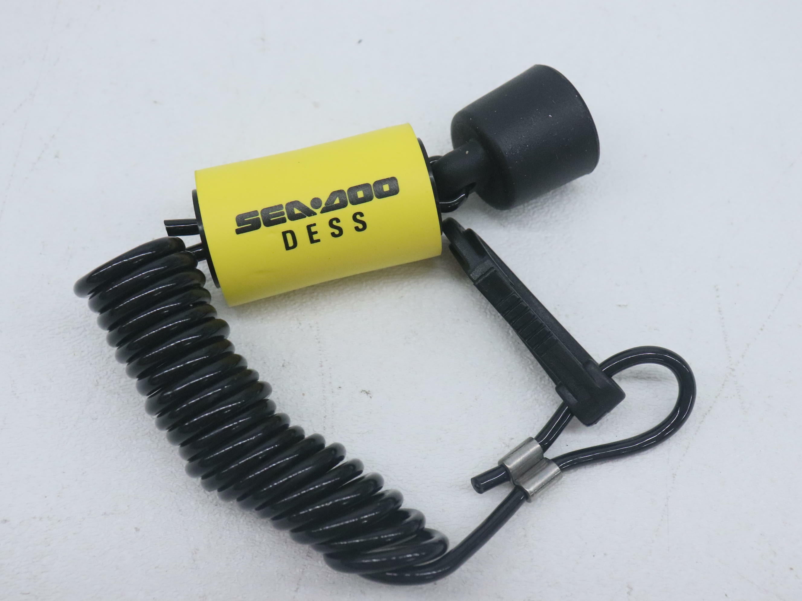 OEM Sea-Doo Key DESS Safety Lanyard Cord Clip GTX GTI RX - 278002199 - OPEN BOX