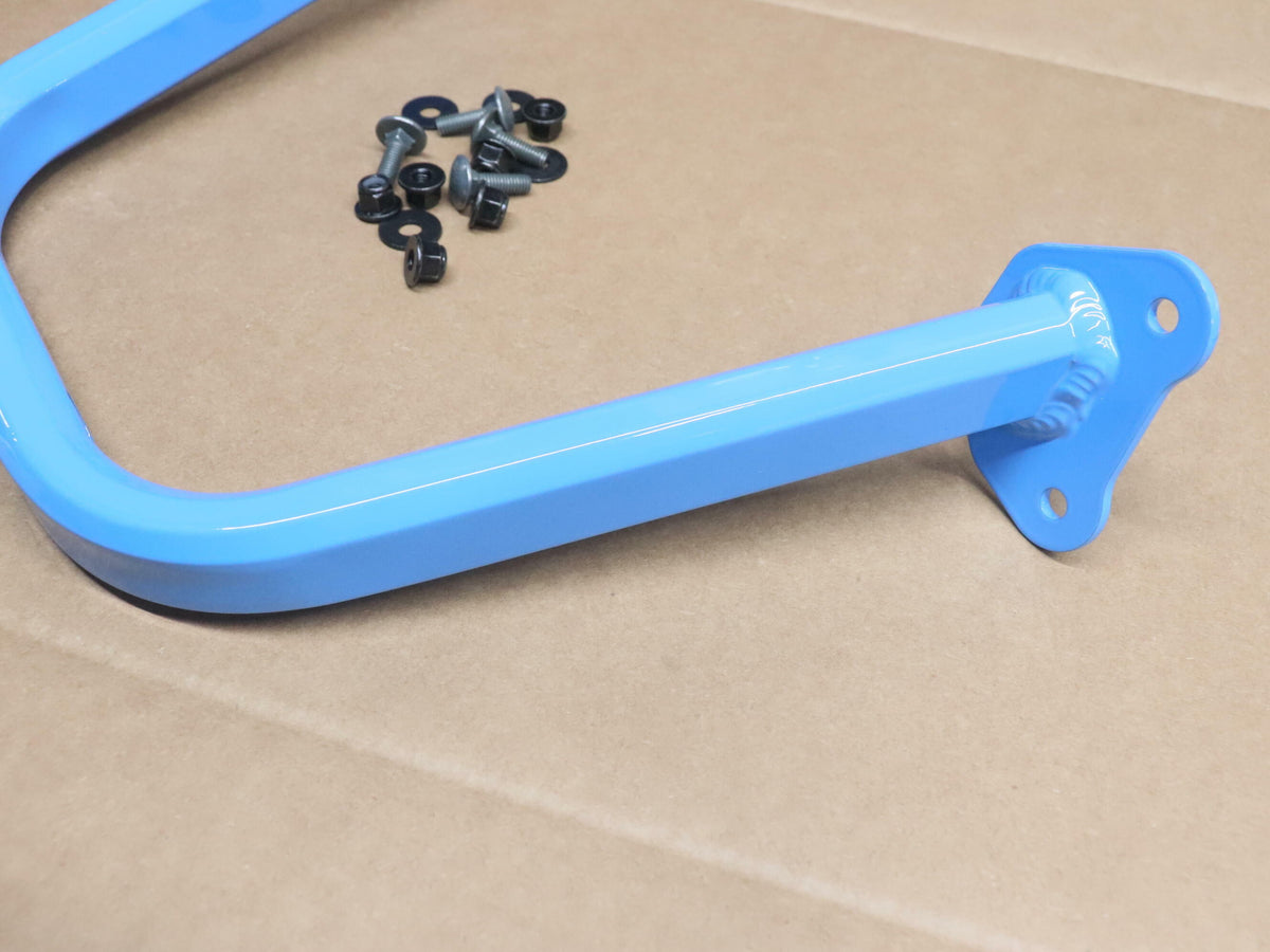 OEM Polaris Sky Blue Seat Support Brace 2881438-737 RMK 600 800 850 - OPEN BOX