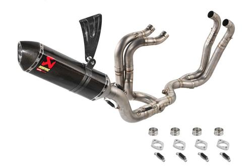 AKRAPOVIC RSV4/TUONO -1000&1100 EVOLUTION 1 FULL EXHAUST SYSTEM KIT - 2S000556