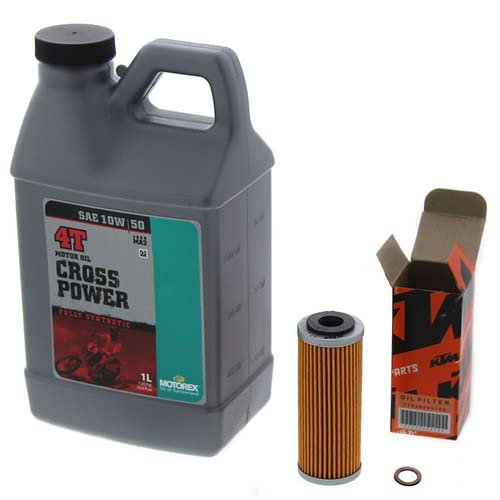 KTM OIL CHANGE KIT 1L 10W/50 OEM U6921040
