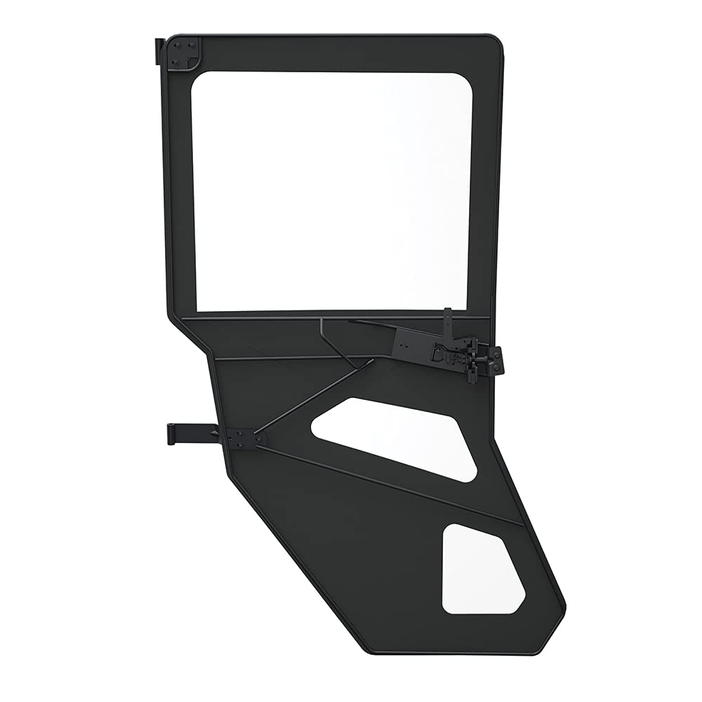 Polaris Black Canvas Zip Window Rear Doors 2883634 2019-2020 Ranger Crew XP 1000 OEM