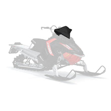 Polaris 2881055 13" Black Deep Snow Mid Windshield Axys Rush Switchback Titan RMK SKS Snowmobile OEM