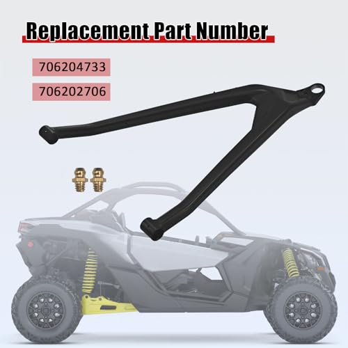 Left Front Driver Lower A Arm Compatible with Can-Am Maverick X3 72"/Turbo R/Max Turbo R/X3 Max RR 2017-2025 706204733