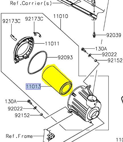 Kawasaki Teryx KRX 1000 OEM Air Filter 11013-0782
