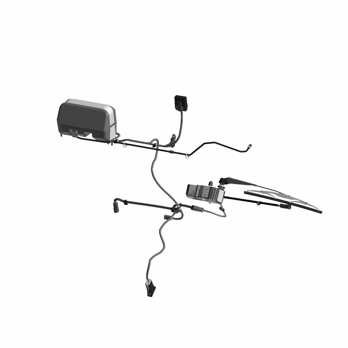 Polaris Off Road Glass Windshield Wiper Kit, Front - 2884484