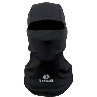 iRide Lightweight Ski Mask, Shiesty Mask, Tight Fitting Sports Balaclava, Thermal Fleece Black