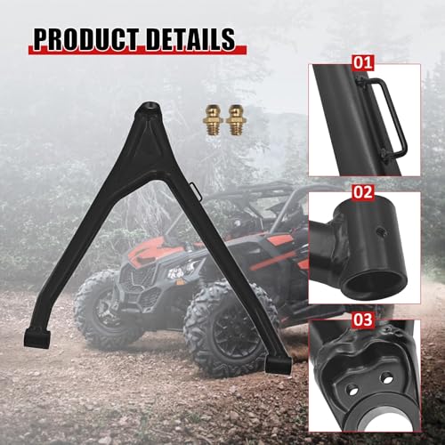 Left Front Driver Lower A Arm Compatible with Can-Am Maverick X3 72"/Turbo R/Max Turbo R/X3 Max RR 2017-2025 706204733