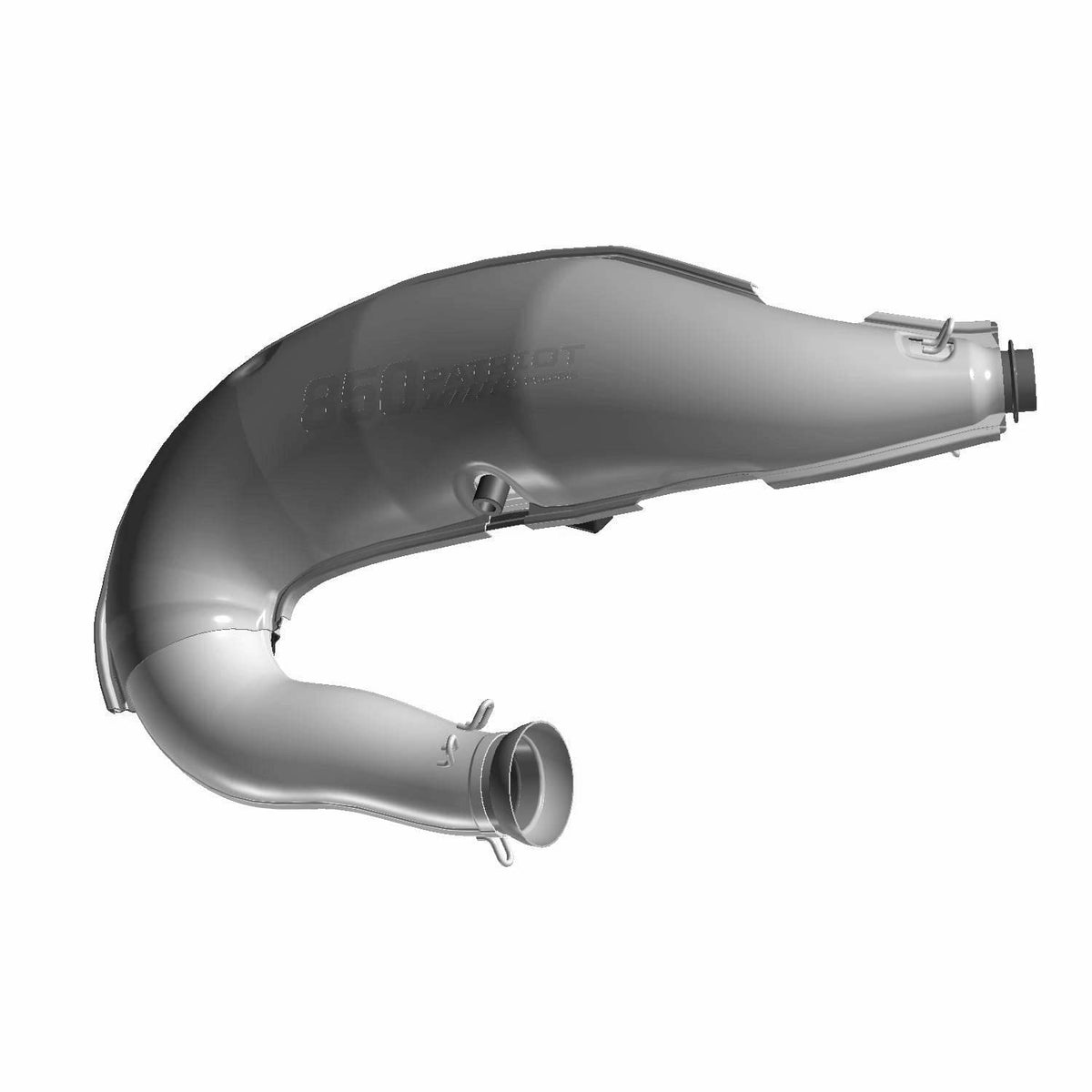 Polaris Snowmobile Tuned Pipe Assembly, 850, Genuine OEM Part 1263067,