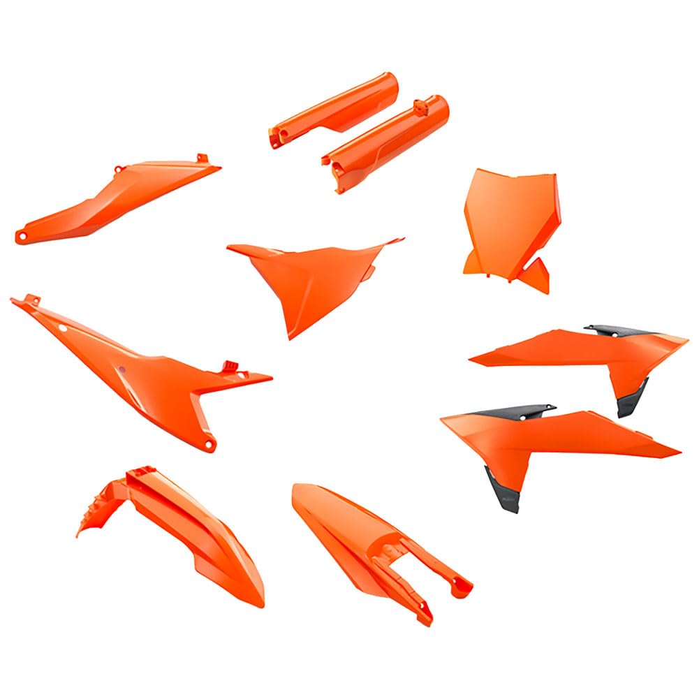 KTM Plastic Parts Body Kit Electronic Orange 00010000430K OEM Fairing Set New