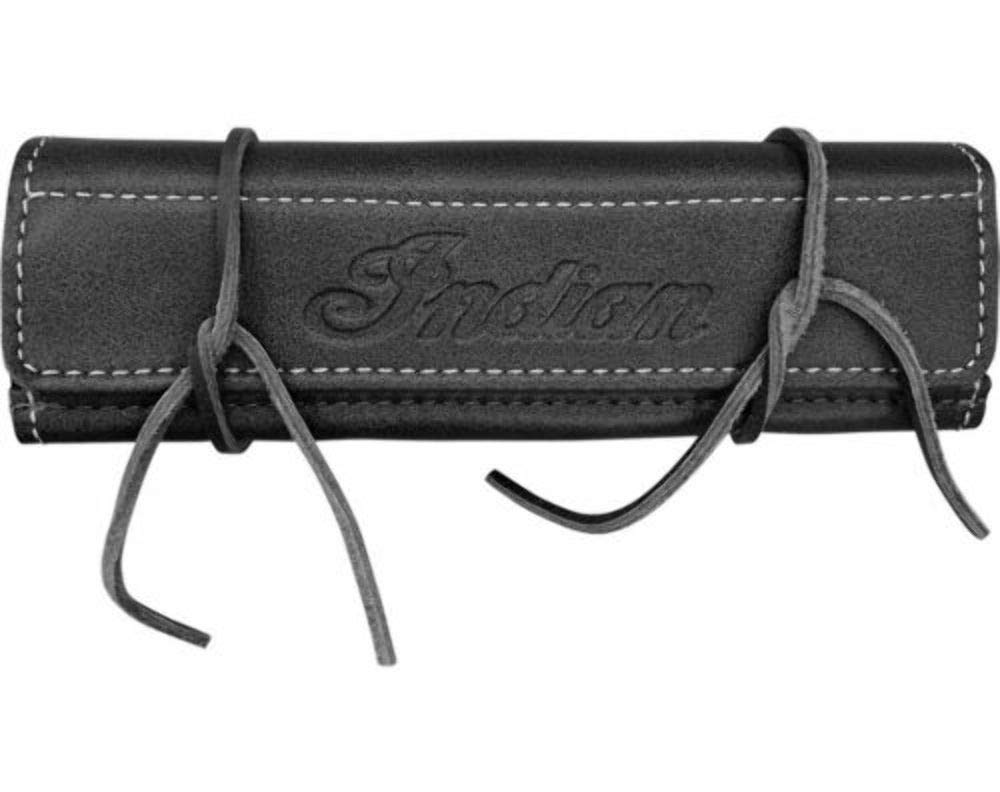 Indian Motorcycle Genuine Leather Fork Bag Tool Roll - 2880944-01