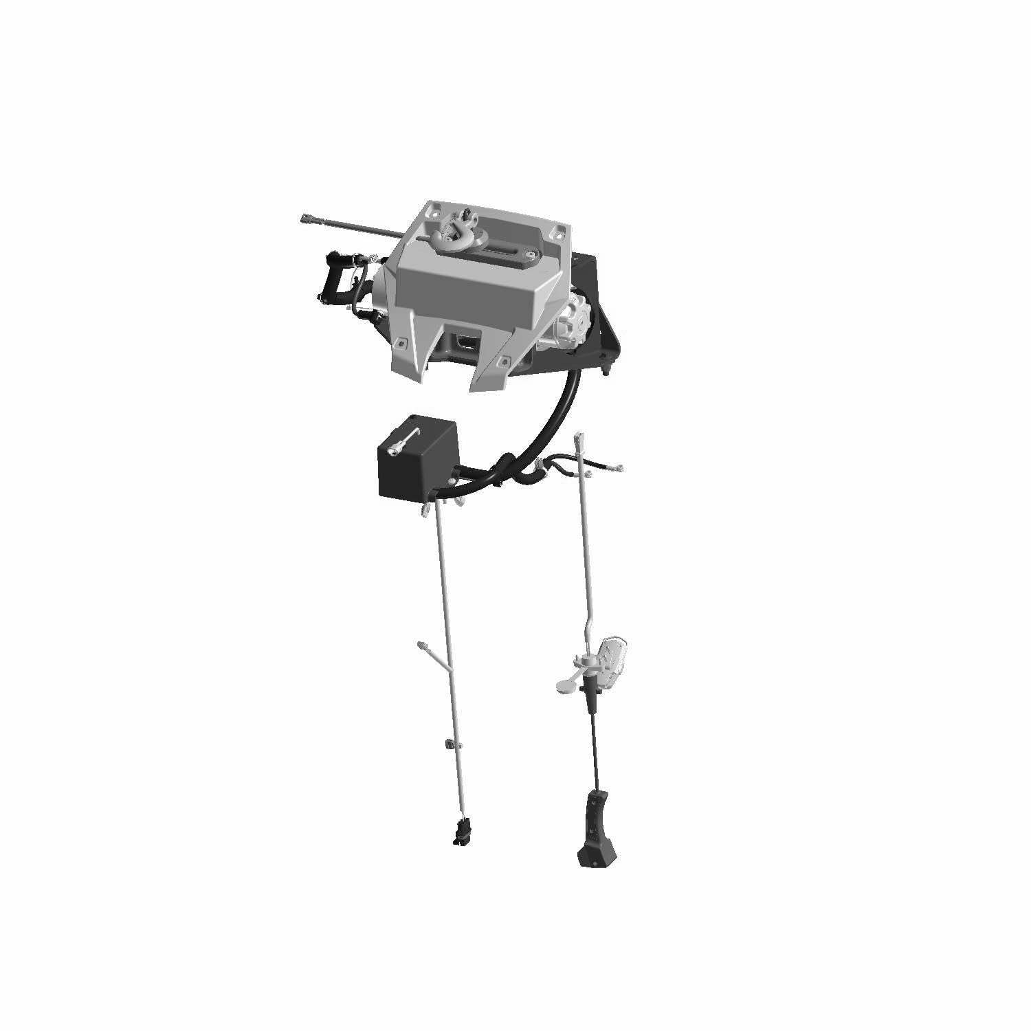 Polaris Winch Pro HD 6000 LB for RZR Pro XP, Wireless Remote Control, Faster Re-Spooling, Auto Stop Technology, 1.6-HP Motor, 50 FT Synthetic Rope, for Plowing, Chores, Trail Riding - 2883759