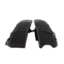 OPEN BOX -2015-2024 Genuine OEM Indian Scout Leather Saddlebags Black