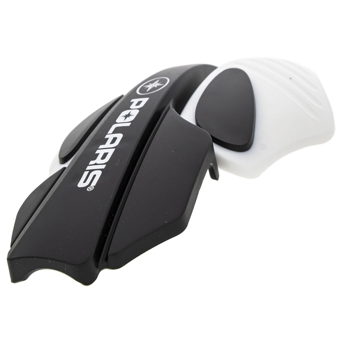 Polaris Handguards, White, for Specific ATV Models, Genuine OEM - 2876883
