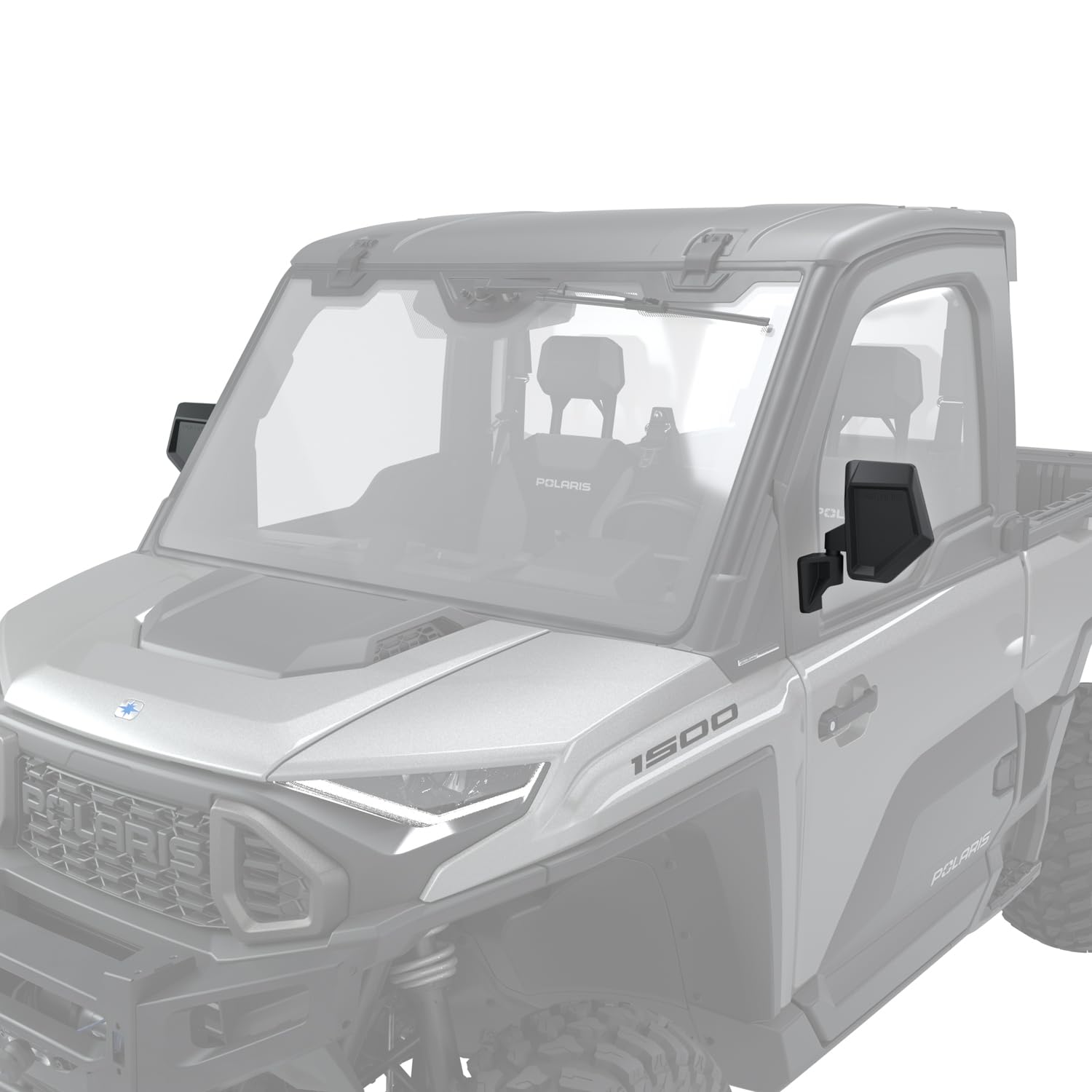 Polaris 2889862 Door-Mounted Side Mirrors Fully Adjustable Foldable Ranger
