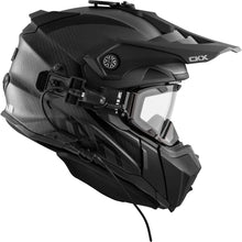 CKX Titan Original Carbon Electric Combo Helmet – Trail and Backcountry Solid No Shield