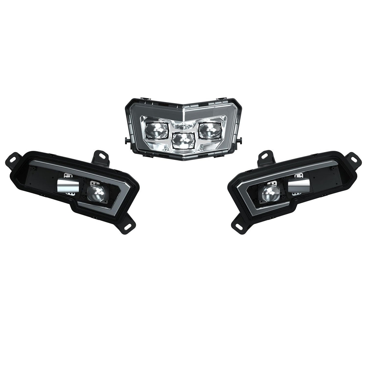 Polaris LED Headlight and Pod Light Kit, for ATV Models, OEM - 2884859