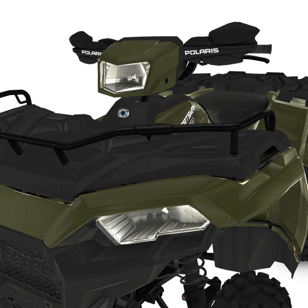 Polaris ATV Handguards in Black, 2 Pack Part 2876846