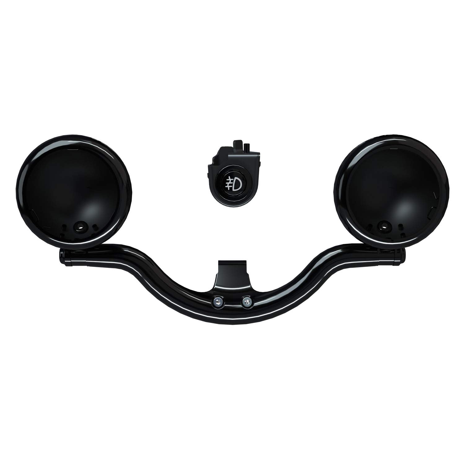 Indian Motorcycle Pathfinder S Driving Light Mount, Black, for Chief, Super