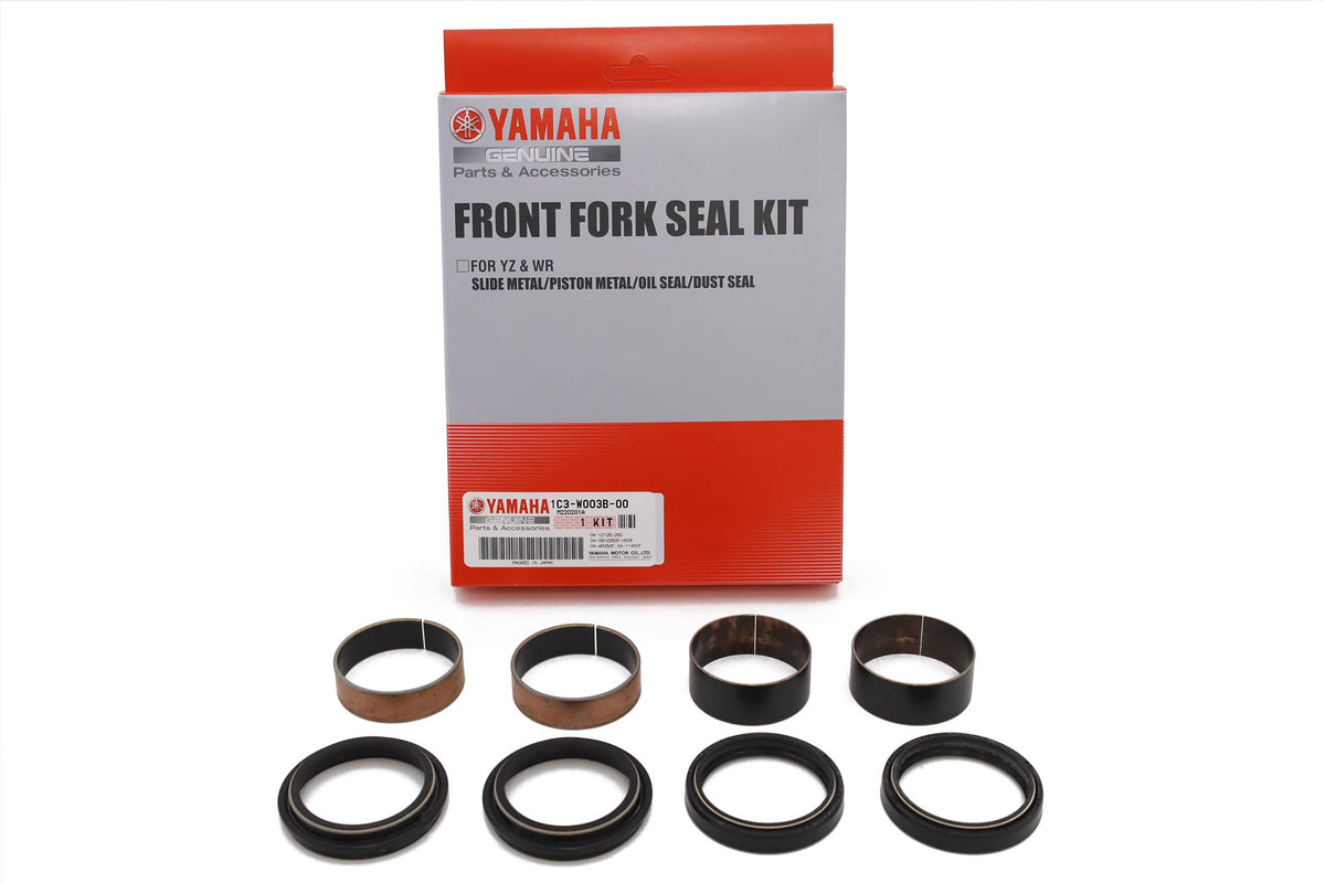 Yamaha Pair of Front Fork Seal Kit, #1C3-W003B-00-00 (Supercedes #5XE-W003B-00-00)