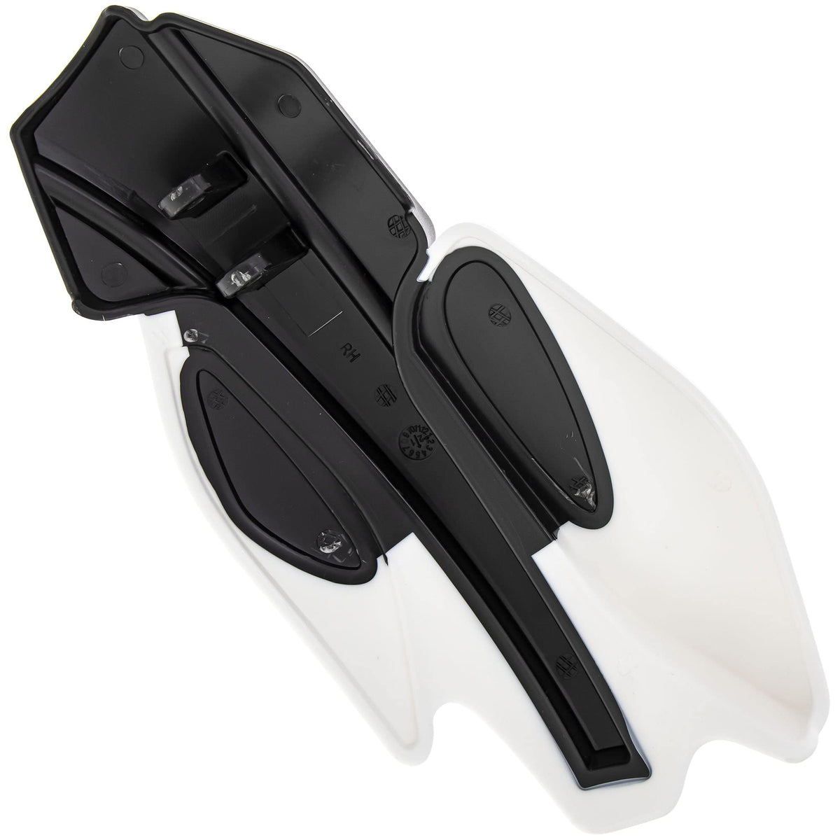 Polaris Handguards, White, for Specific ATV Models, Genuine OEM - 2876883
