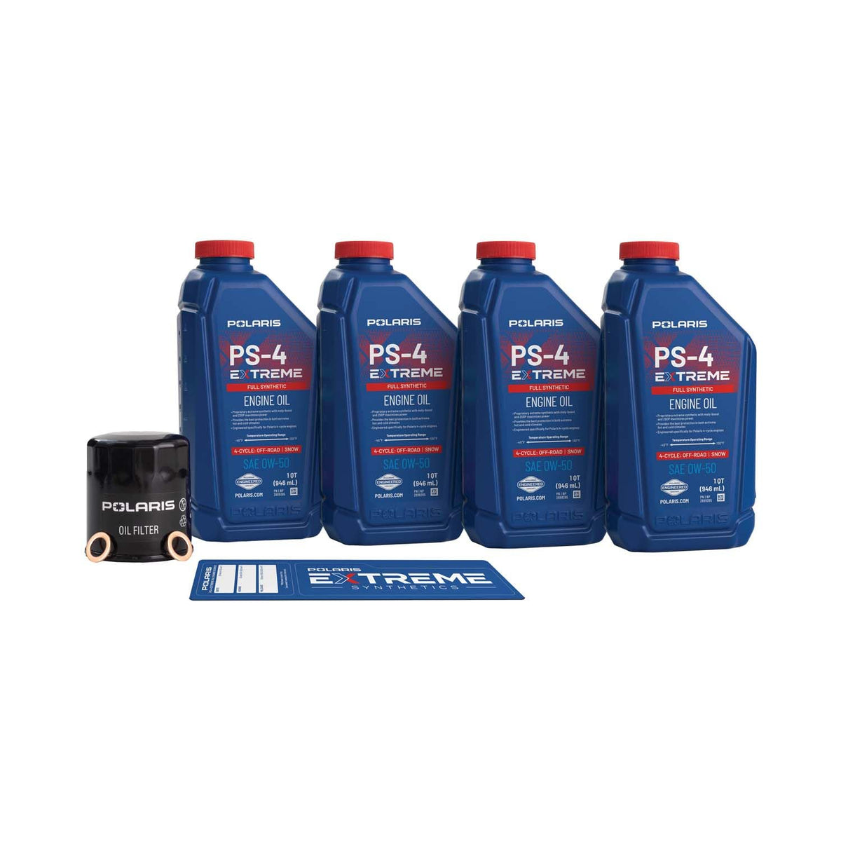Polaris Snowmobile Oil Change Kit, for Snowmobile Models, OEM - 2890884