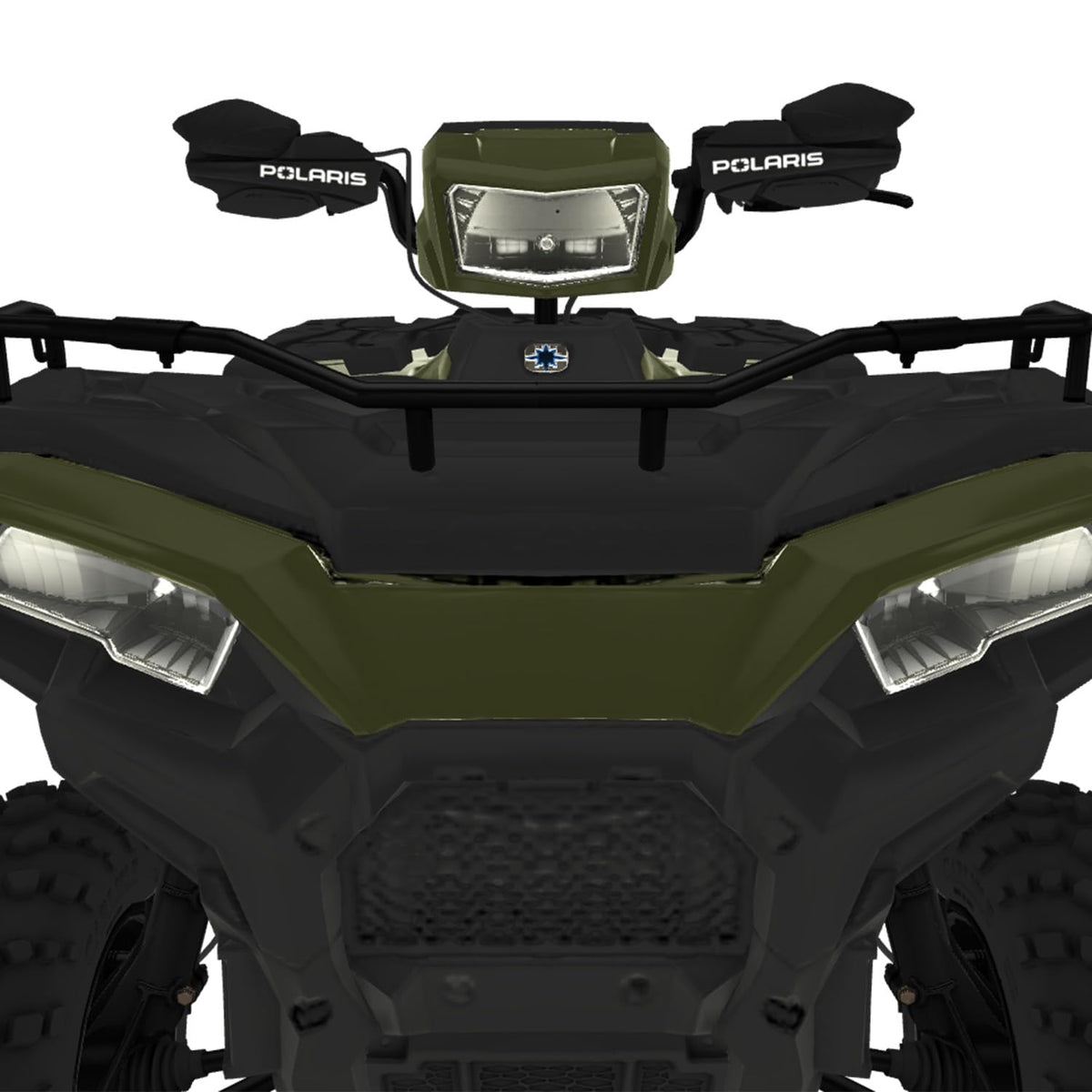 Polaris ATV Handguards in Black, 2 Pack Part 2876846