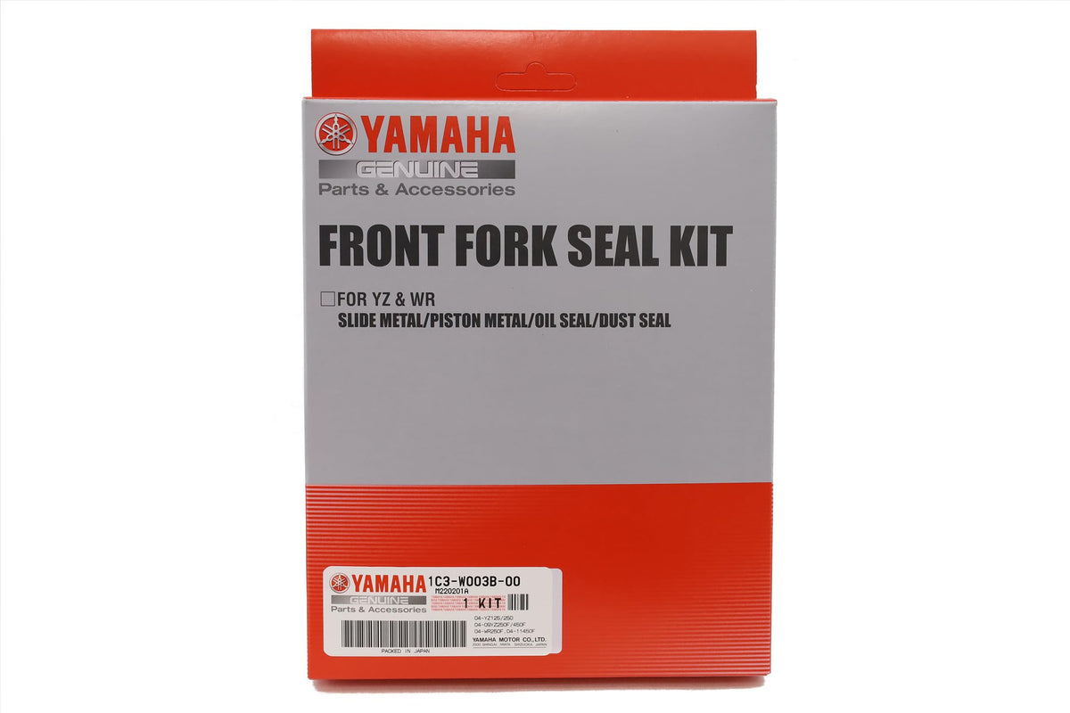 Yamaha Pair of Front Fork Seal Kit, #1C3-W003B-00-00 (Supercedes #5XE-W003B-00-00)