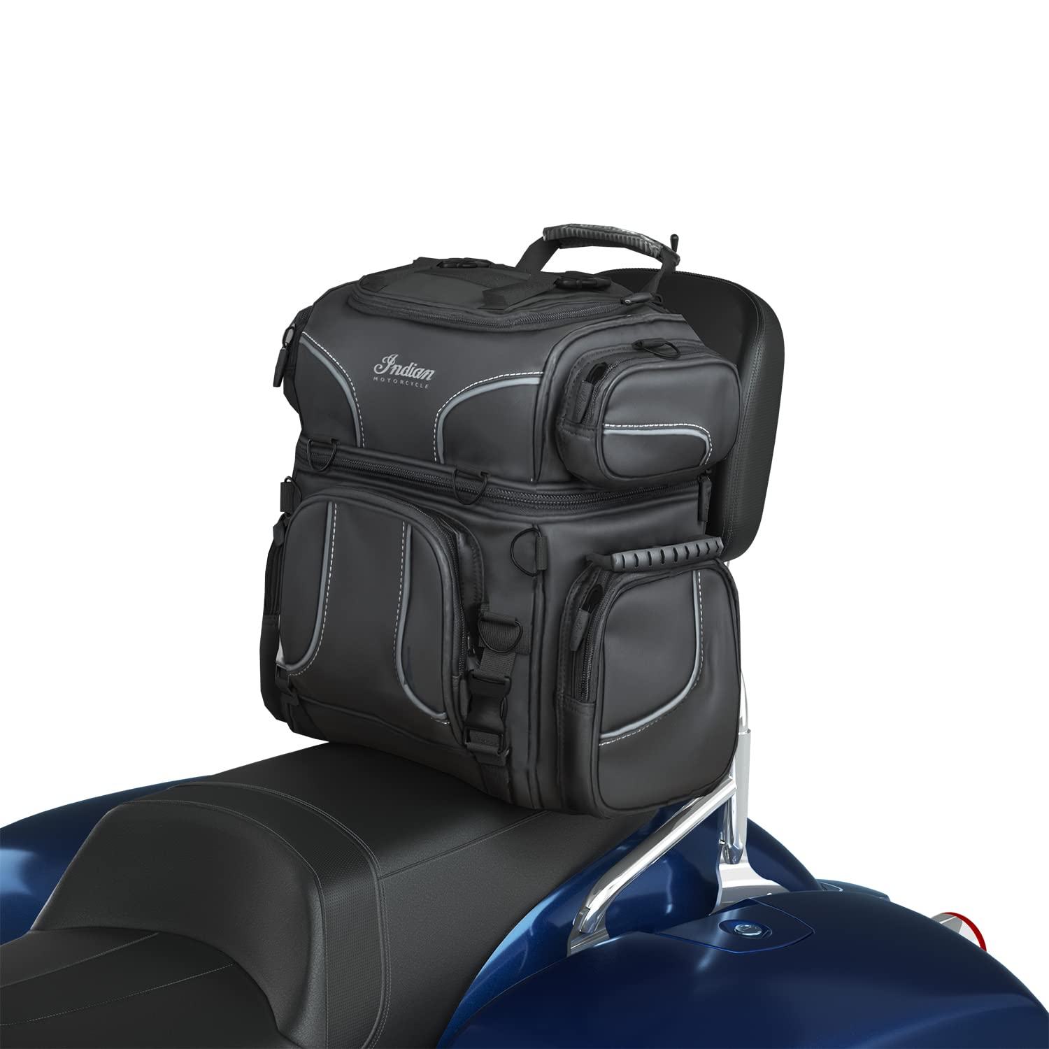 Indian Motorcycle Spirit Lake Day Bag, Black - 2889406-VBA