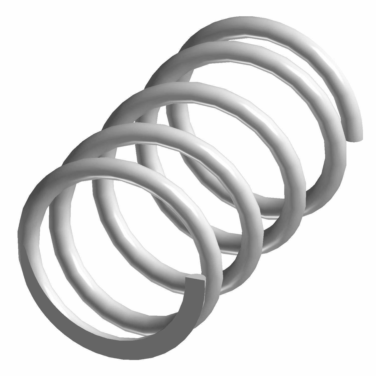 Polaris Snowmobile Primary Clutch Spring 120/310, Black, Genuine OEM Part 7043681, Qty 1