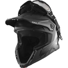 CKX Titan Original Carbon Electric Combo Helmet – Trail and Backcountry Solid No Shield