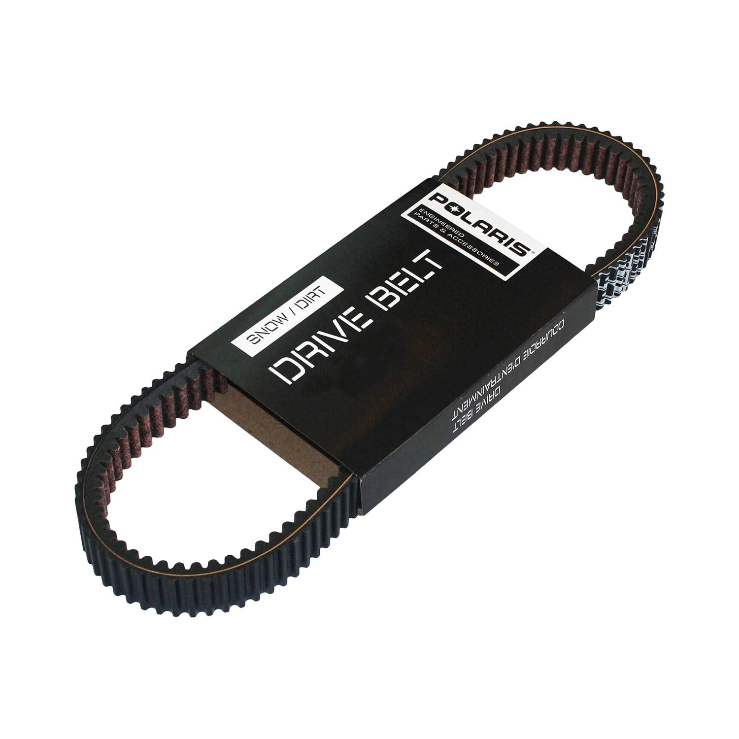 Polaris Snowmobile Performance Drive Belt, for Specific Models of Polaris Snowmobiles, Runs at Optimal RPMs, No Clutch Recalibration, Replace Every 1,000 Miles, Black, Runs Cooler - 3211183
