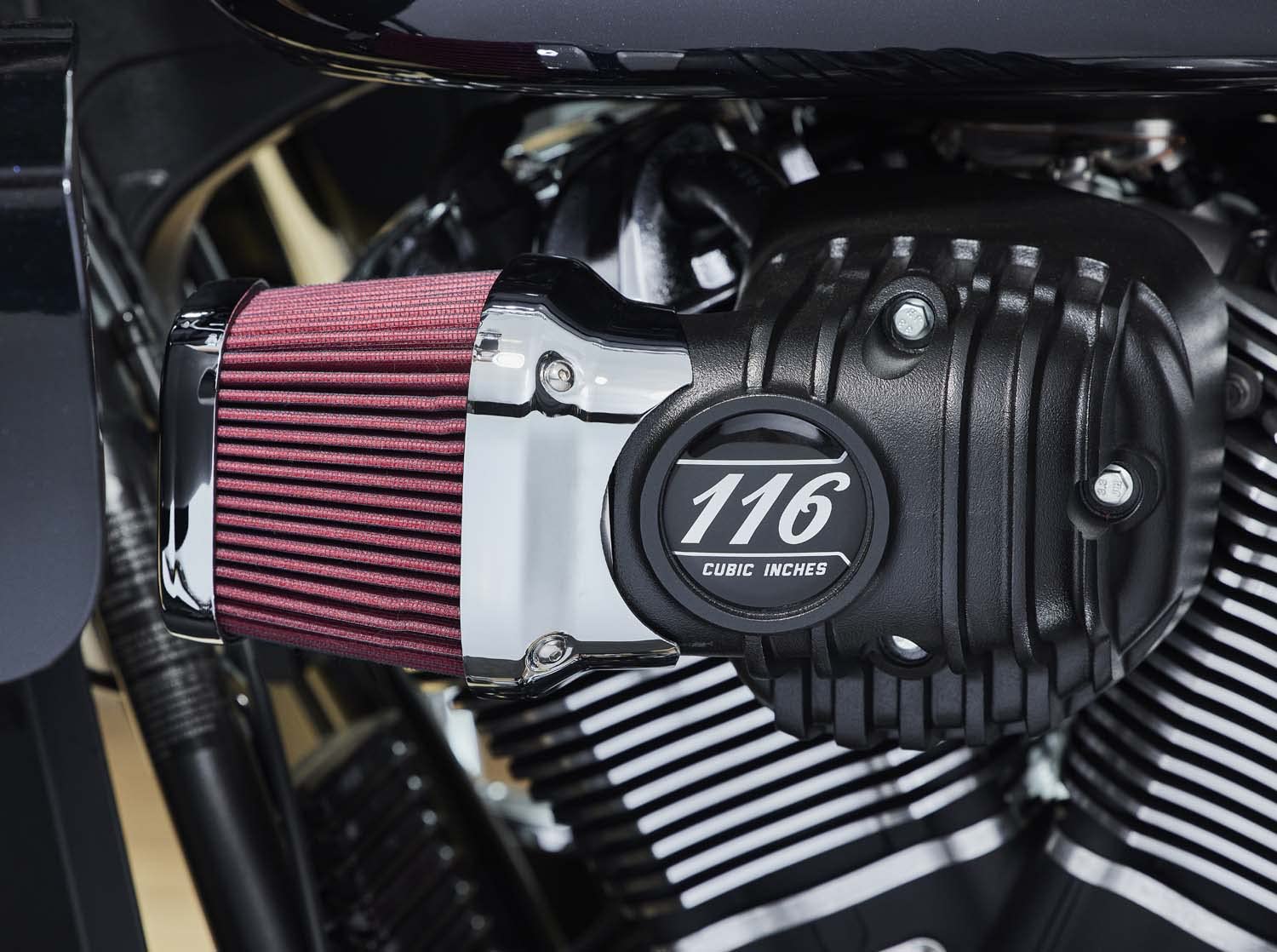 Indian Motorcycle Thunderstroke Forward Air Intake - 2884950-156
