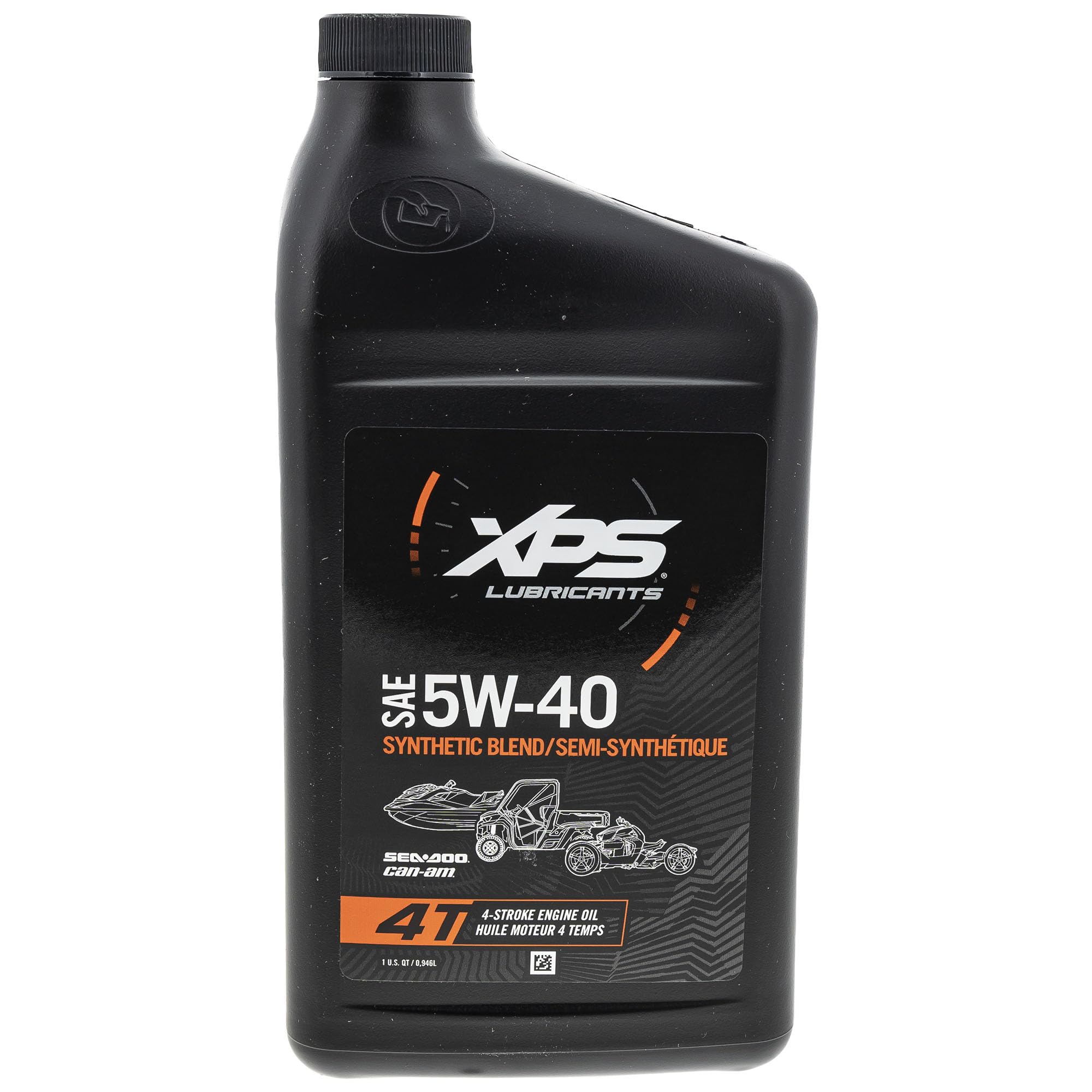 Can-Am Off-Road 4T 5W-40 Synthetic Blend Oil Change Kit for Rotax 450 cc or less