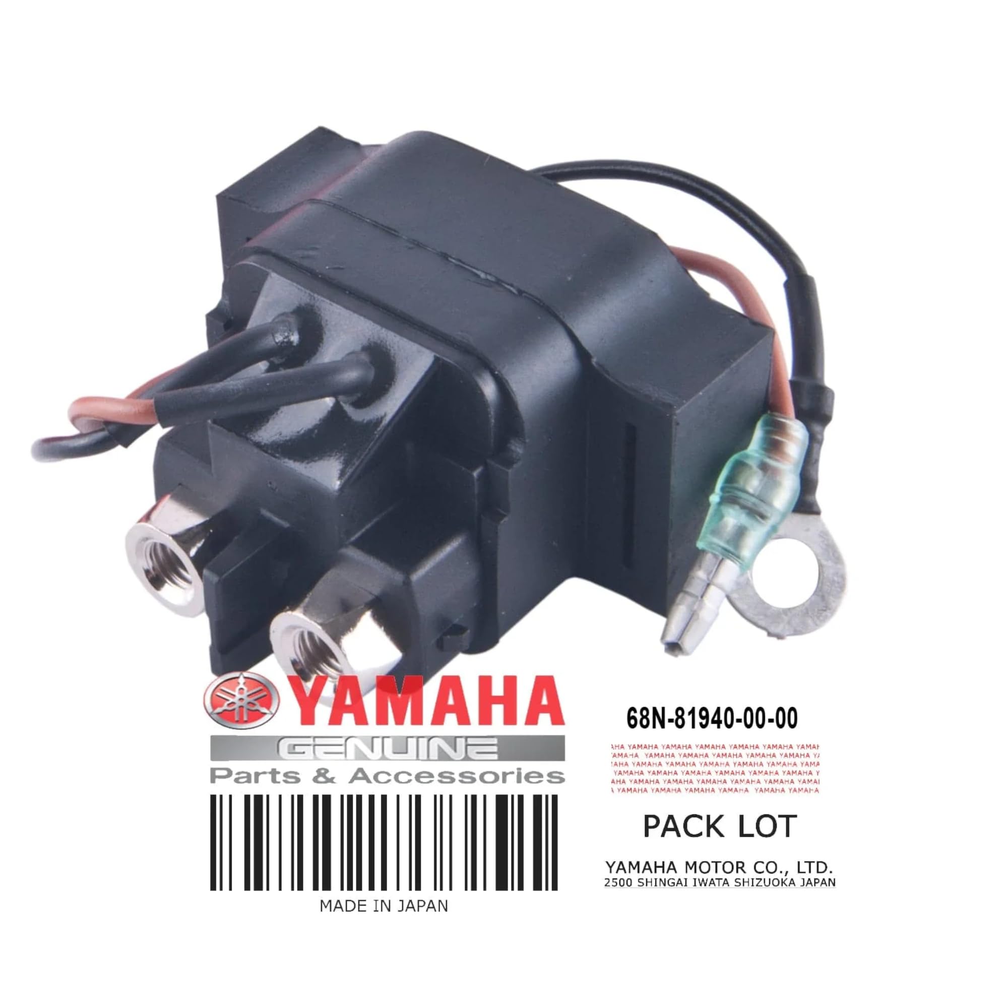Yamaha Starter Relay Assembly, #68N-81940-00-00