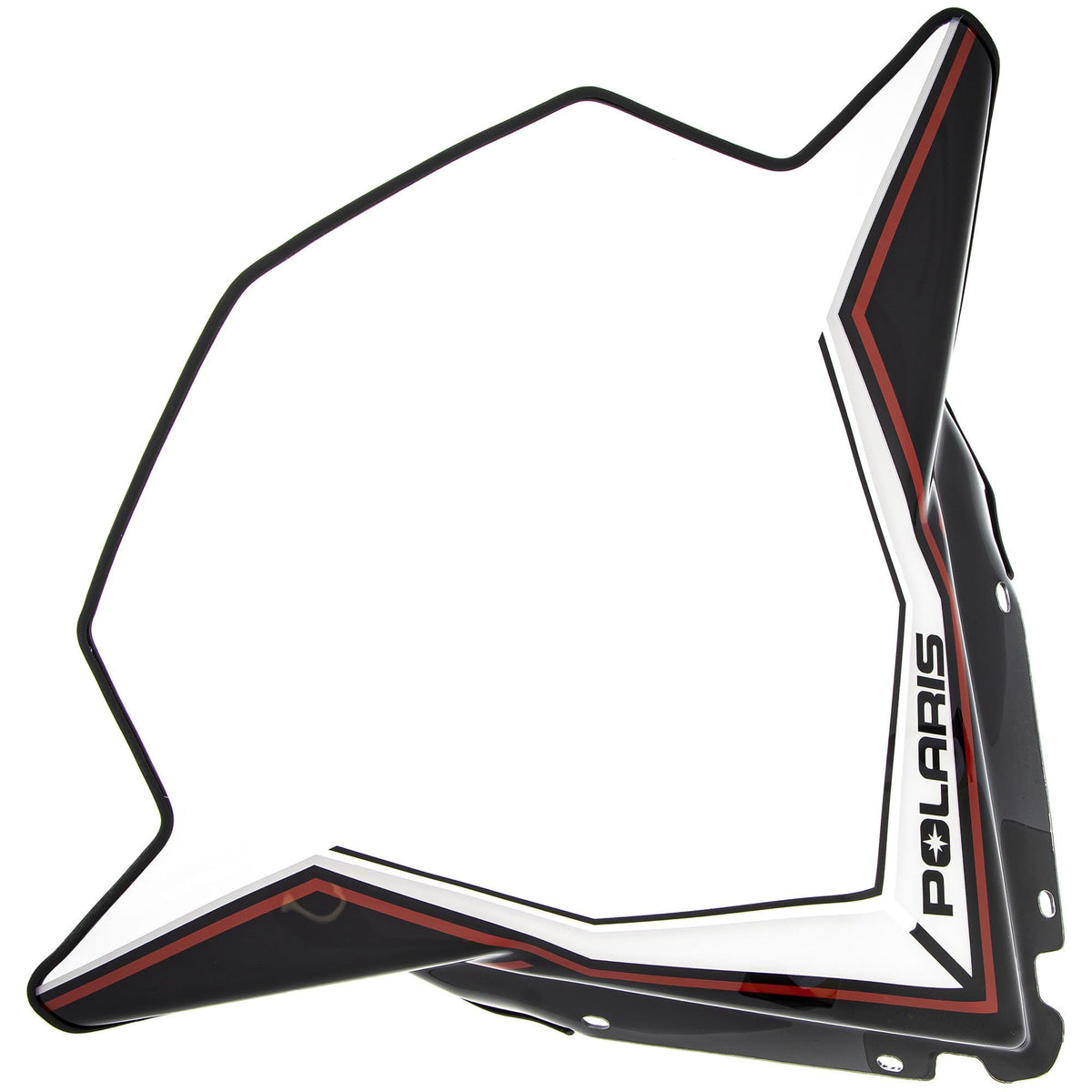 Polaris Flatland Mid Windshield, for Snowmobile Models, OEM - 2880389
