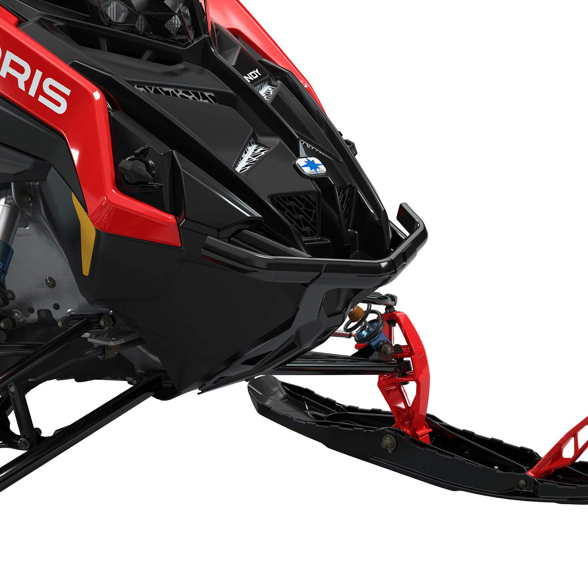 Polaris MATRYX Sentry Front Bumper, Gloss Black - 2884817-067