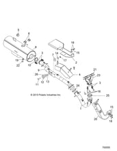 Polaris Ranger Manifold Weld, Powder High Temp Powder Paint, Black, Genuine OEM Part 1261938-489, Qty 1