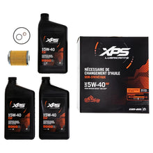 Can-Am New OEM 4T 5W-40 Synthetic Blend Oil Change Kit, Rotax 600 cc, 9779298