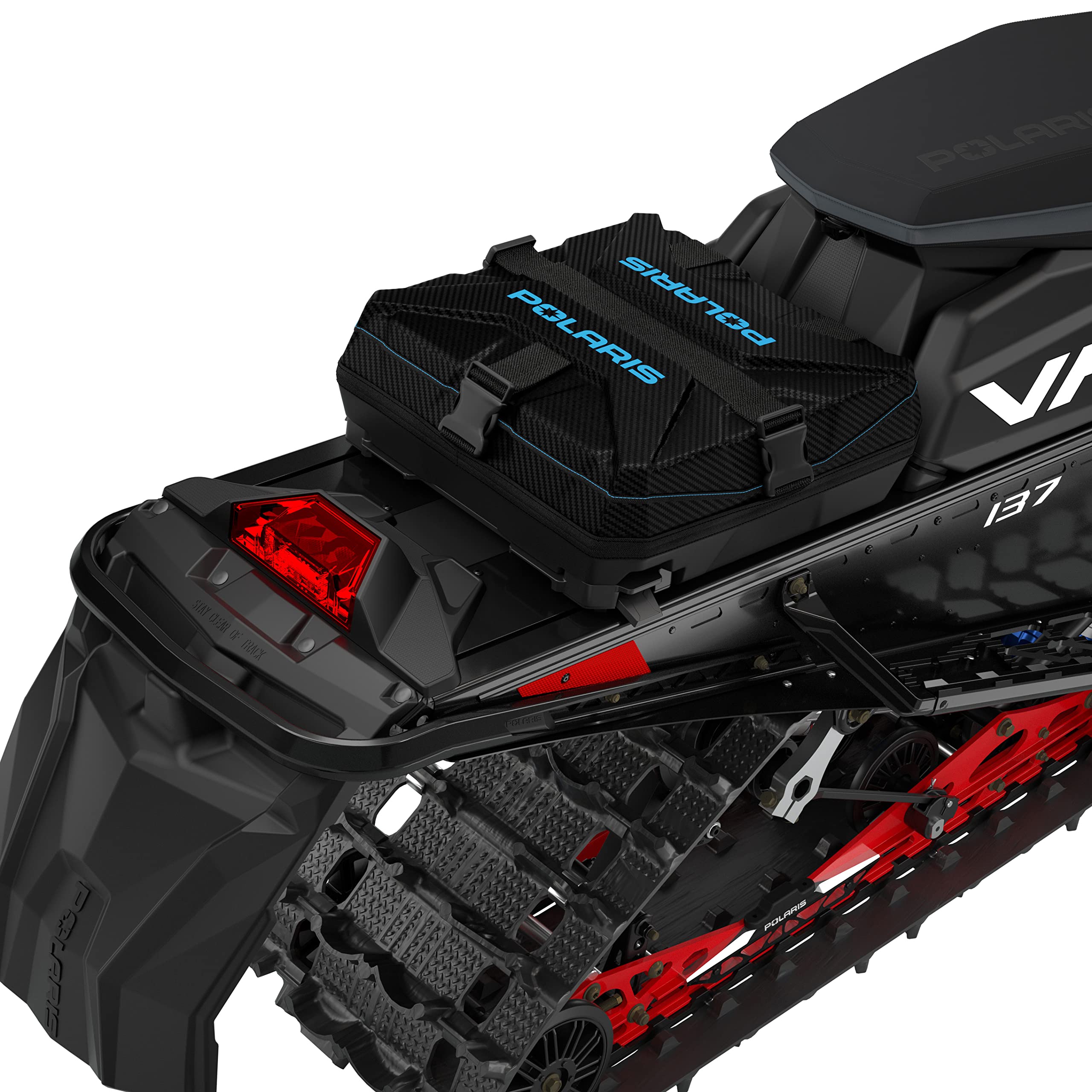 Polaris Snowmobile Lock & Ride Flex Adventure Tunnel Bag, Low