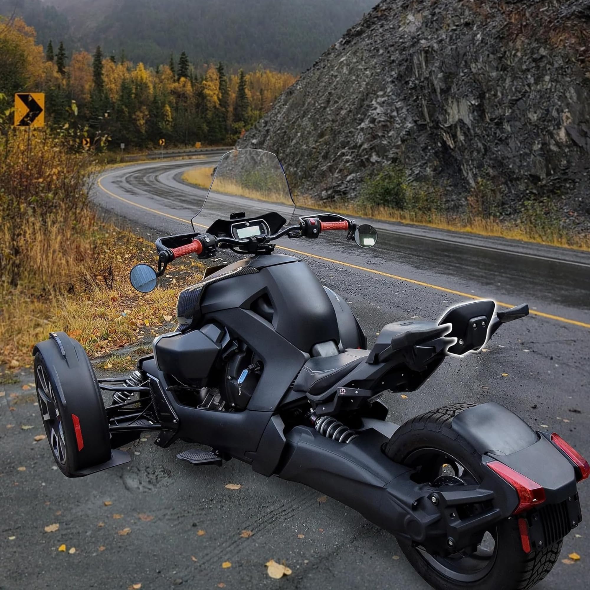 Can-Am New OEM Ryker Passenger Short Rail, 219400801