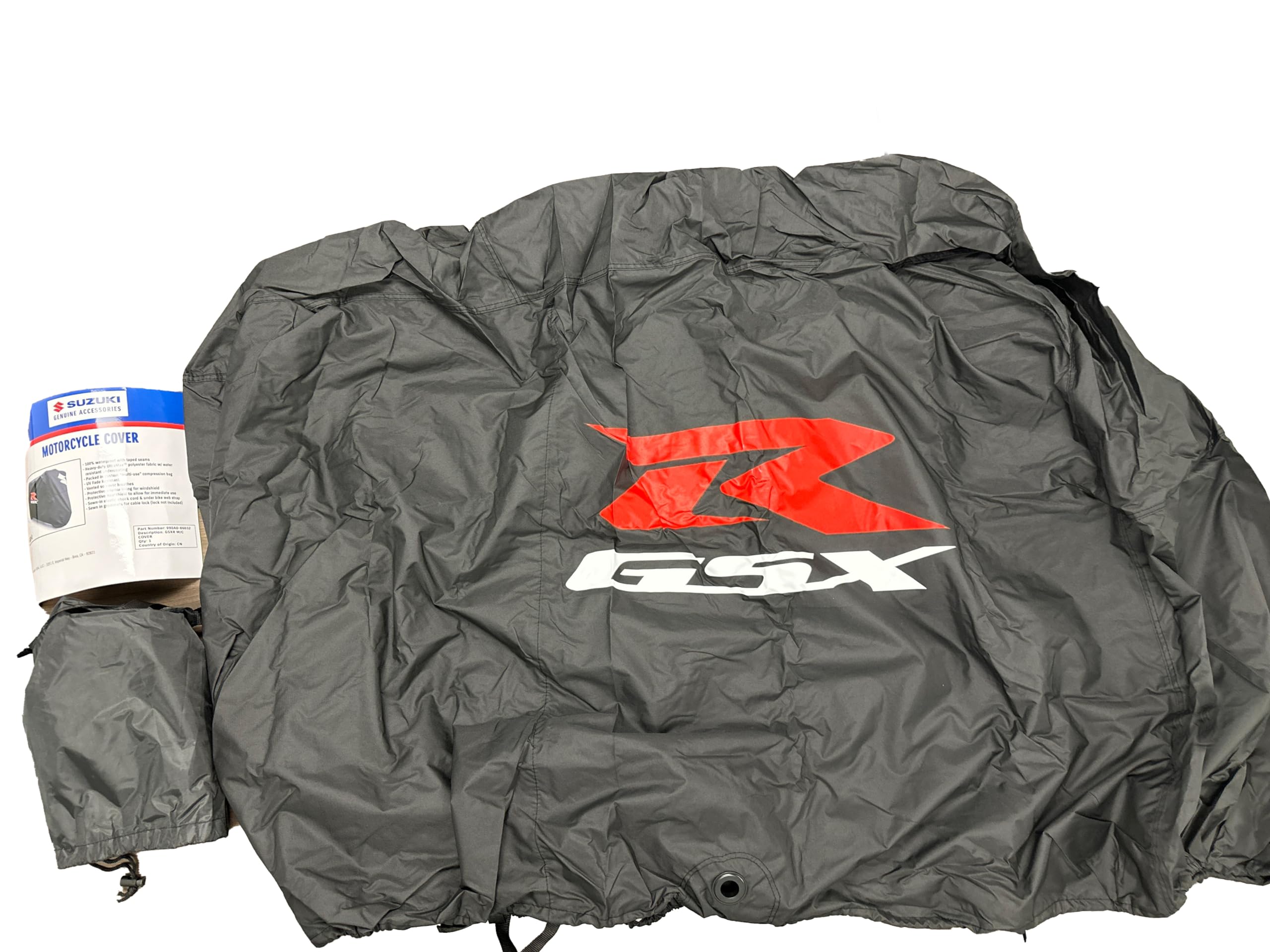 Suzuki OEM - GSX-R Motorcycle Cover Black- 990A0-66032
