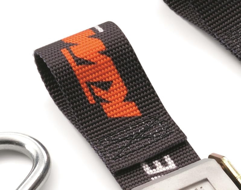 Premium KTM Tie Down Set, U6910047, (2 Pack) Features Built-in Soft Tie Loops, Clip Hooks and Hooks