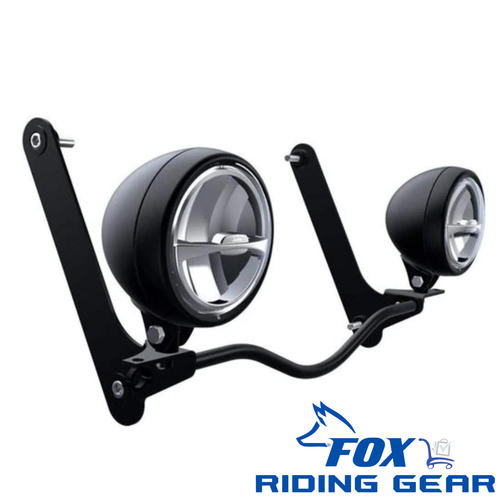 OPEN BOX OEM Indian Fork Driving Light | Matte Black | 2880732-463