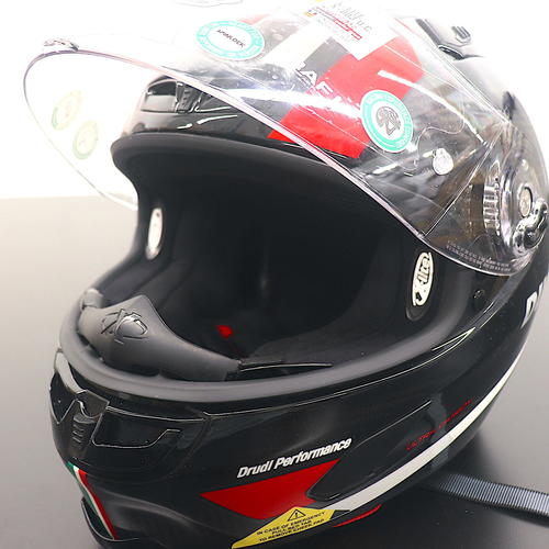 OEM Ducati Speed Evo Ultra Carbon Helmet | Carbon Fiber | Size: Large